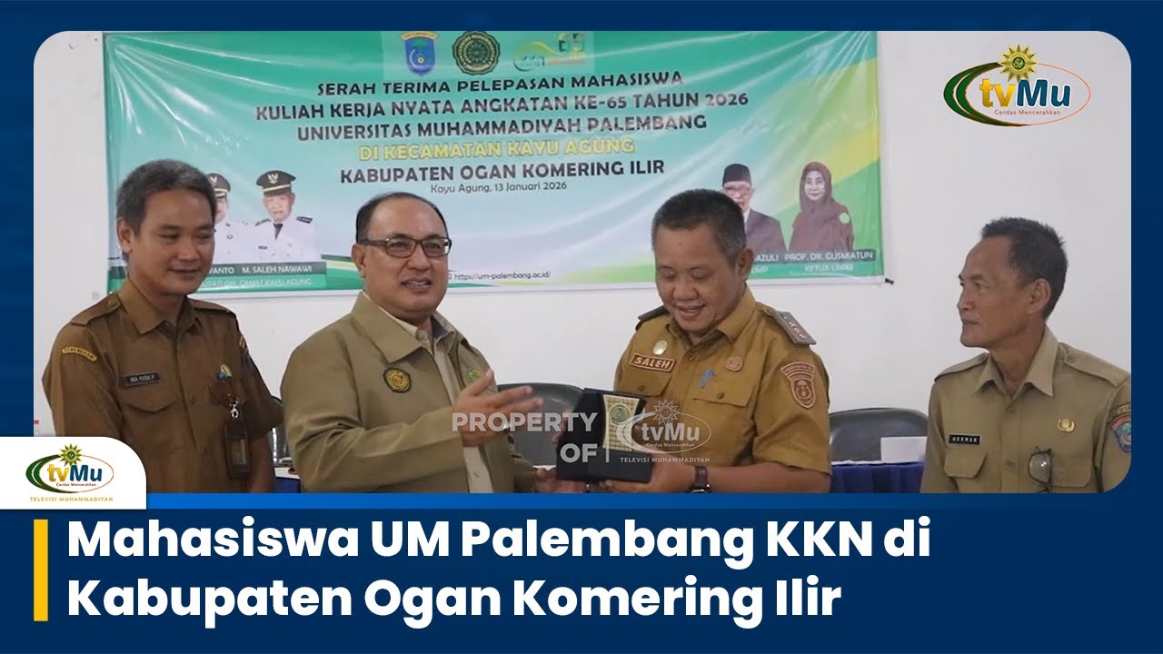 Mahasiswa UM Palembang KKN di Kabupaten Ogan Komering Ilir