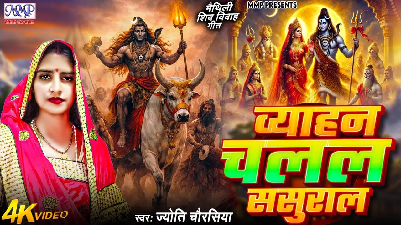 महाशिवरात्रि स्पेशल शिव विवाह गीत । व्याहन चलल ससुराल । स्वर ज्योति चौरसिया । maithili new song 