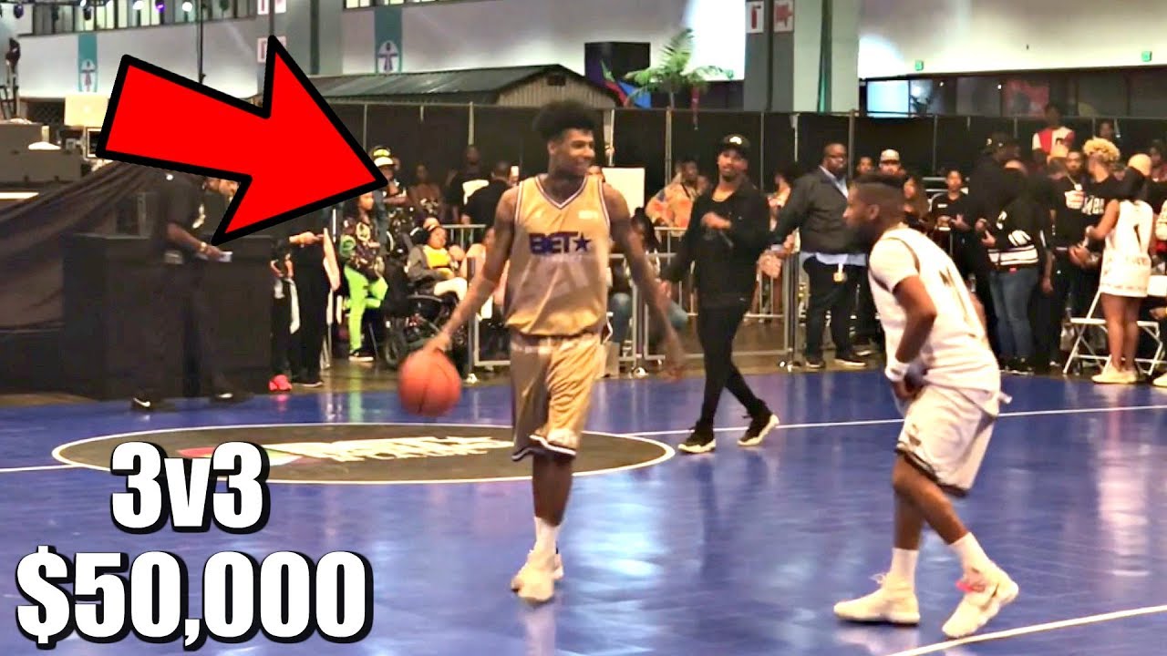 DDG vs. Blueface $50,000 3v3 Celebrity Basketball Game!!