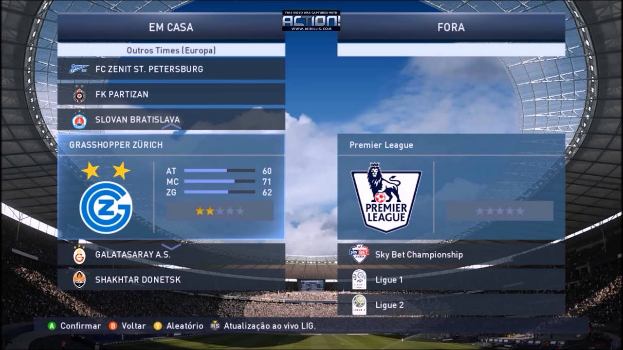 Pro Evolution Soccer 2015 - Todos os times (PES 2015 - All teams) - Todas Licenciados