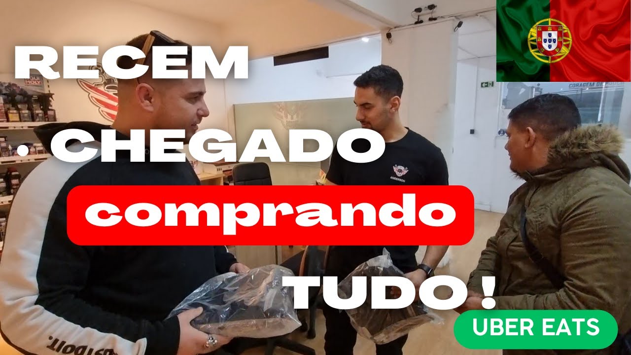 RECEM CHEGADO COMPRANDO OQUE PRECISA PARA FAZER ENTREGA NA UBER EATS #delivery #ubereats #estafeta