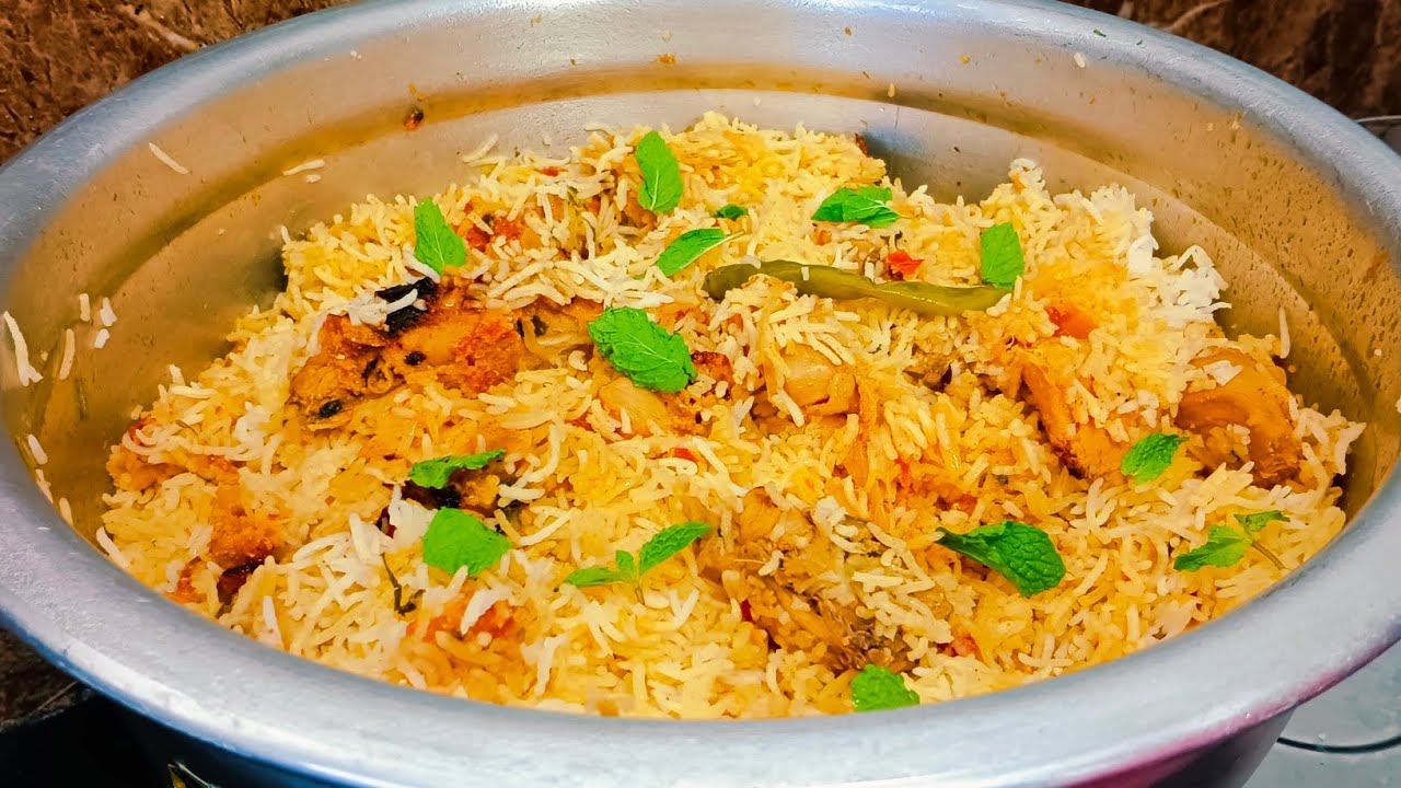 Ambur chicken biryani recipe | Ambur biryani | How to make chicken biryani 