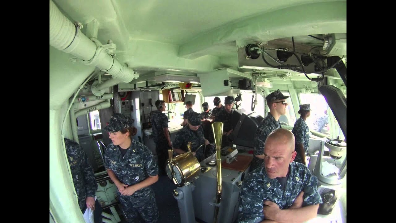 YP 687 Underway Ops