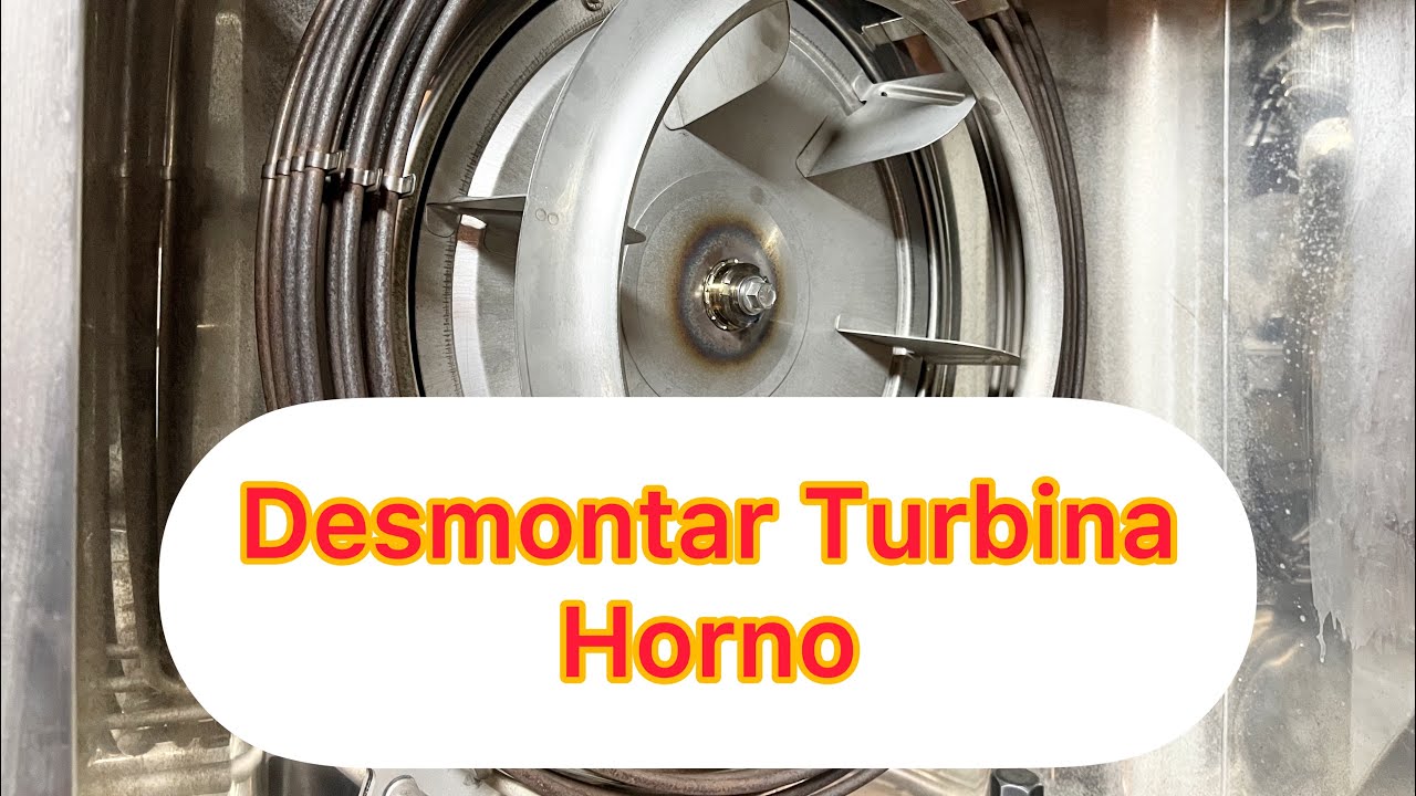 Desmontar Turbina horno Rational / Blower remove