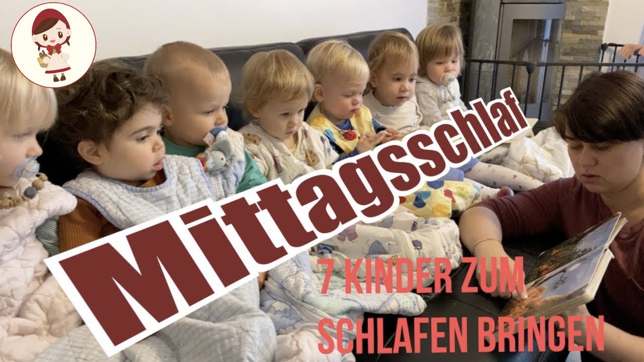 🛌 Mittagsschlaf | 7 Kinder zum schlafen bringen | Tagesmama