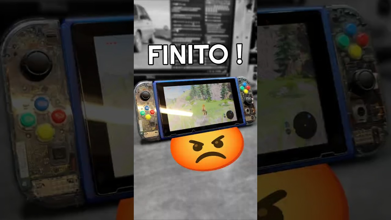 La pire r&eacute;paration de Switch #Shorts #NintendoSwitch #ConsoleRepair #GamingTech #RepairFail