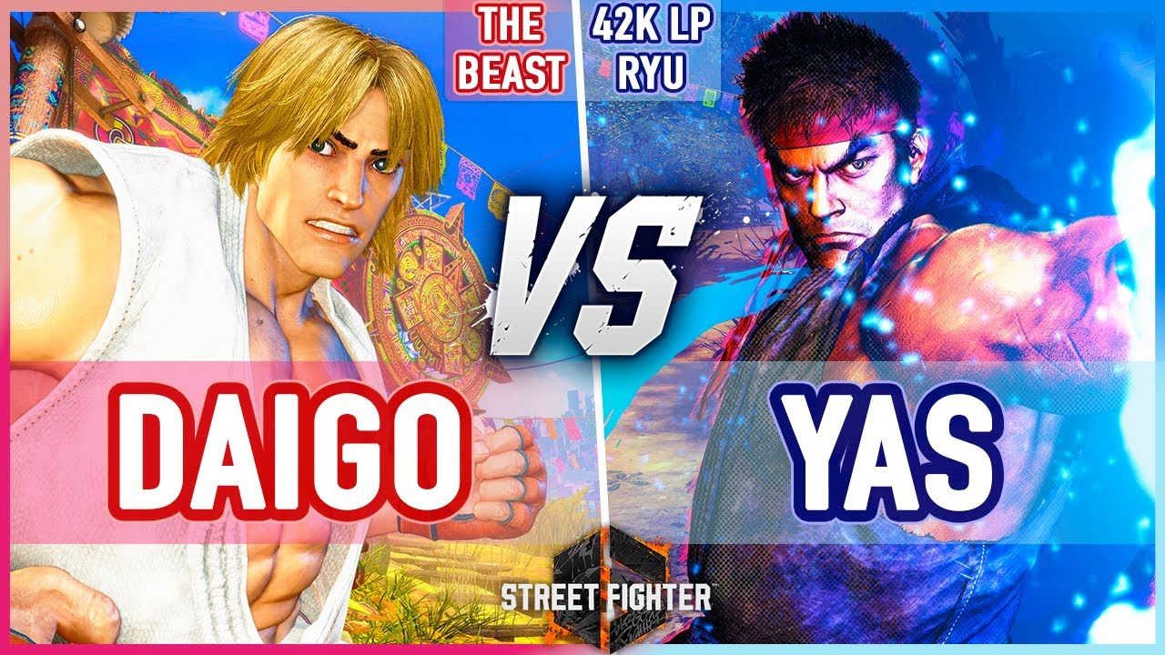SF6 🔥 Daigo (Ken) vs Yas (Ryu) 🔥 Street Fighter 6