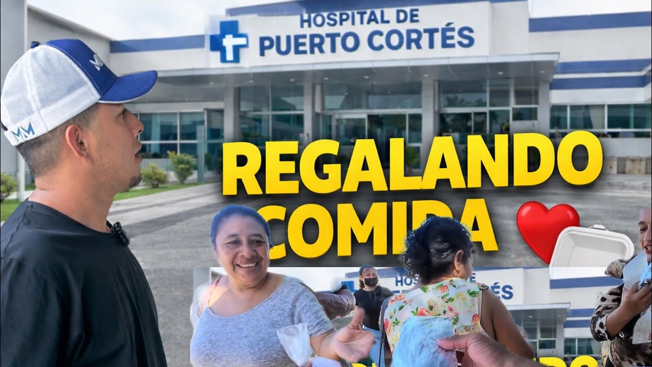 Llevamos comida al Hospital de puerto Cortes 