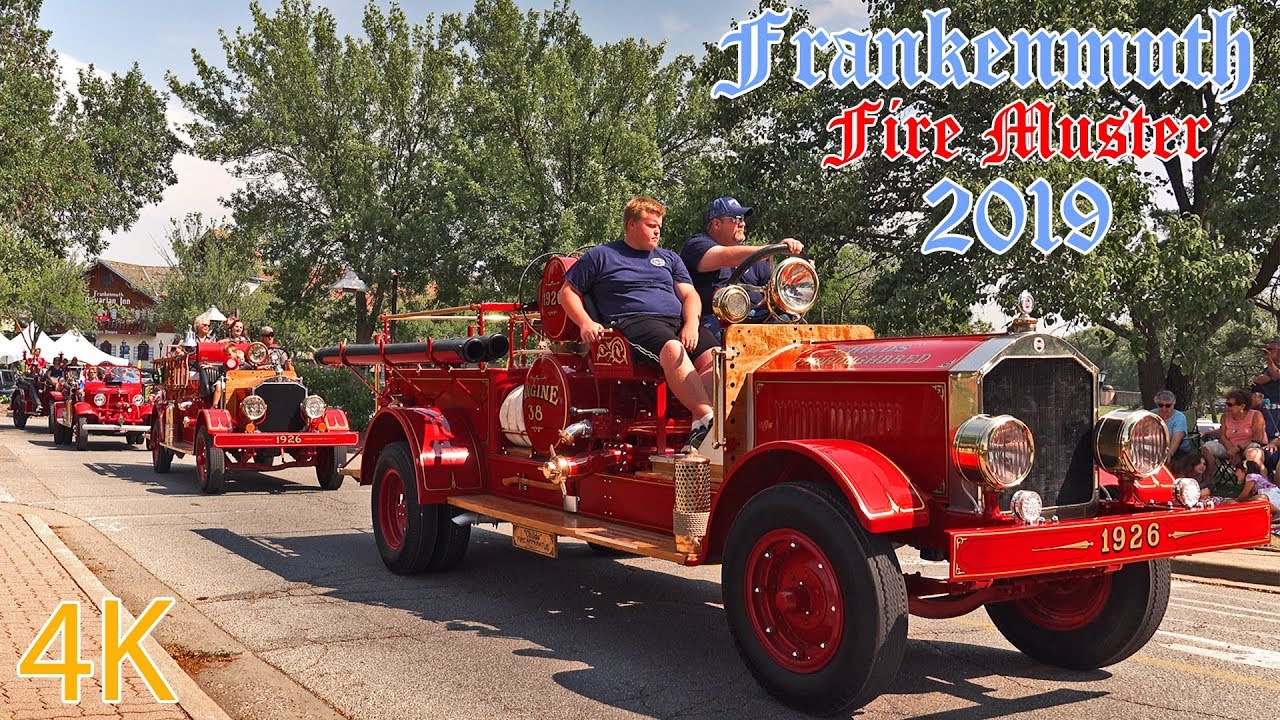 Frankenmuth Fire Muster 2019 -  Parade