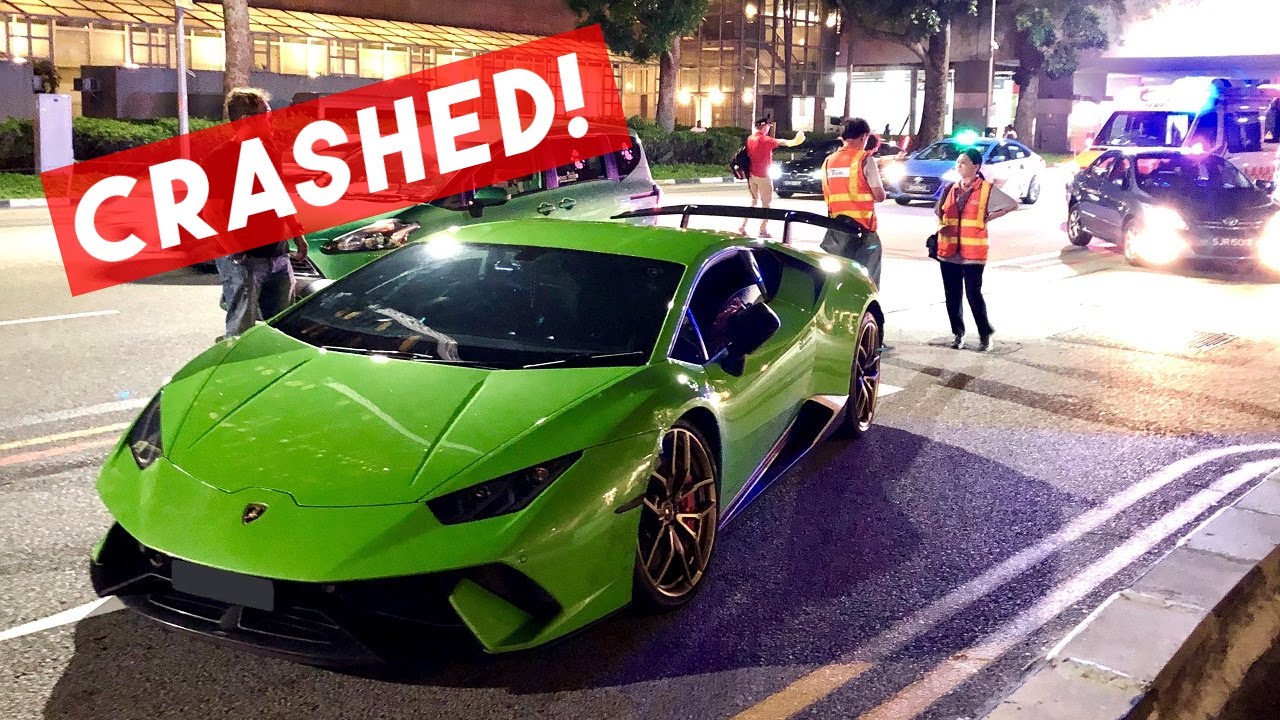 Huracan Performante CRASHES Leaving Lamborghini Meet! INSANE Rev Battles