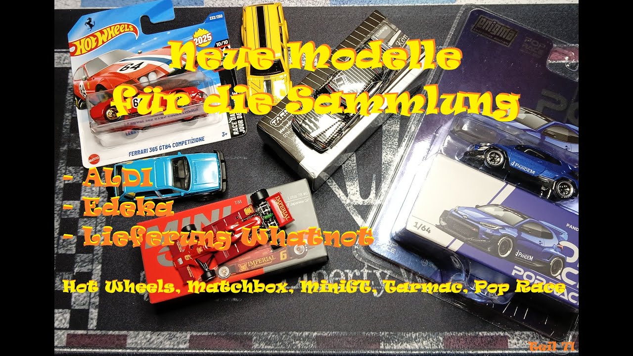 Neue Modelle für die Sammlung - Edeka/ALDI und Whatnot hat geliefert #hotwheelscollector #hotwheels