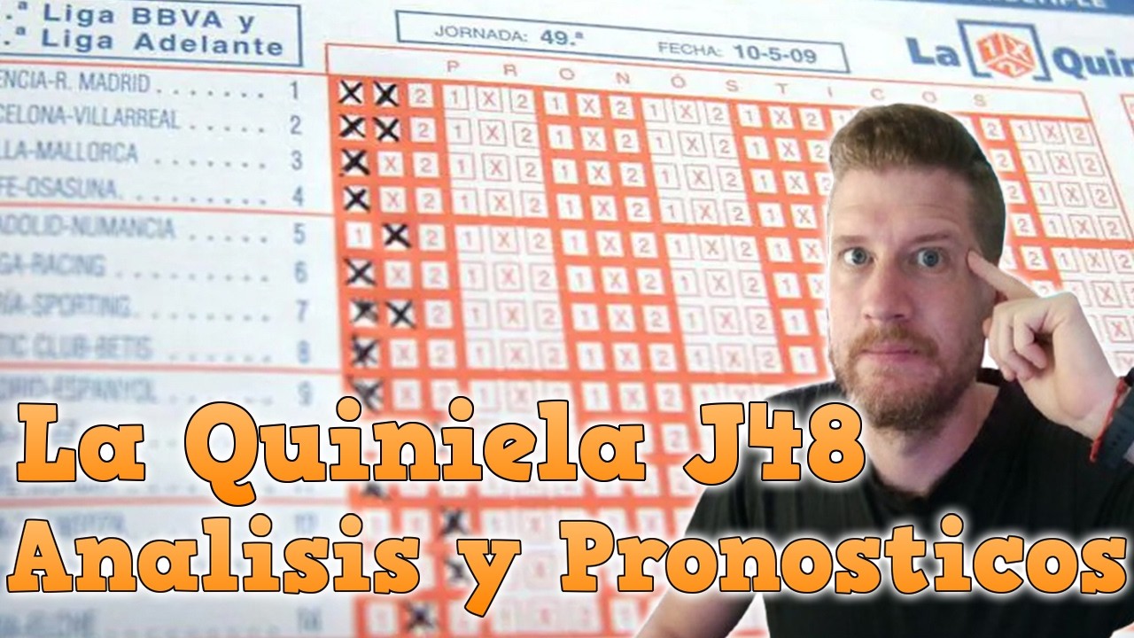QUINIELA JORNADA 48💰 ANALISIS Y PRONOSTICOS | LA LIGA EA SPORTS 25/26