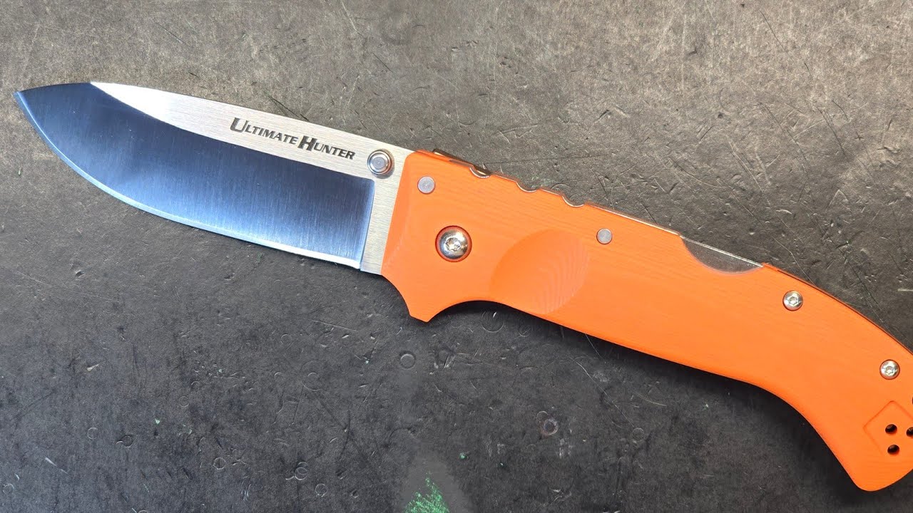 COLD STEEL ULTIMATE HUNTER #knifereview #knifedisassembly #coldsteelknife #coldsteelultimatehunter