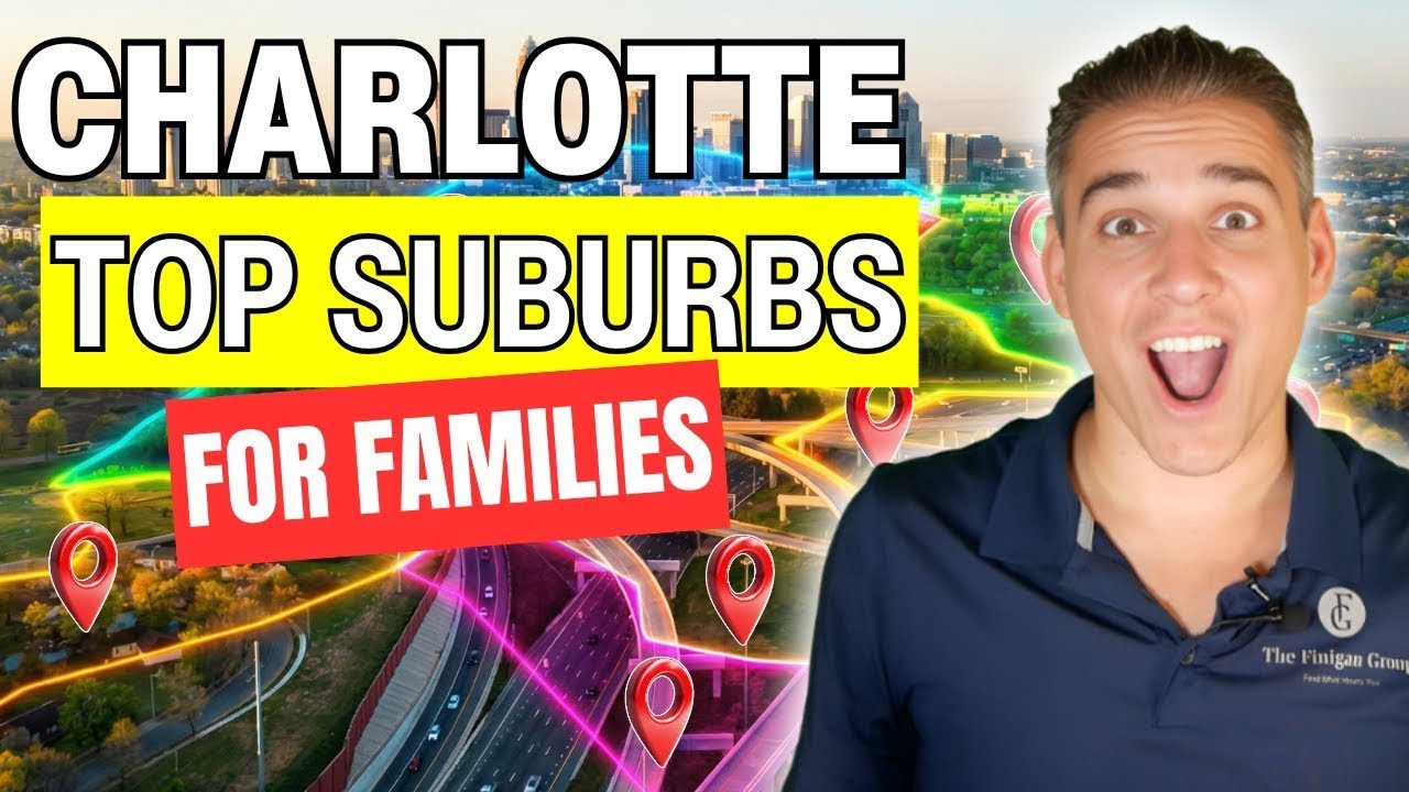 The BEST Suburbs in Charlotte NC for Families in 2026