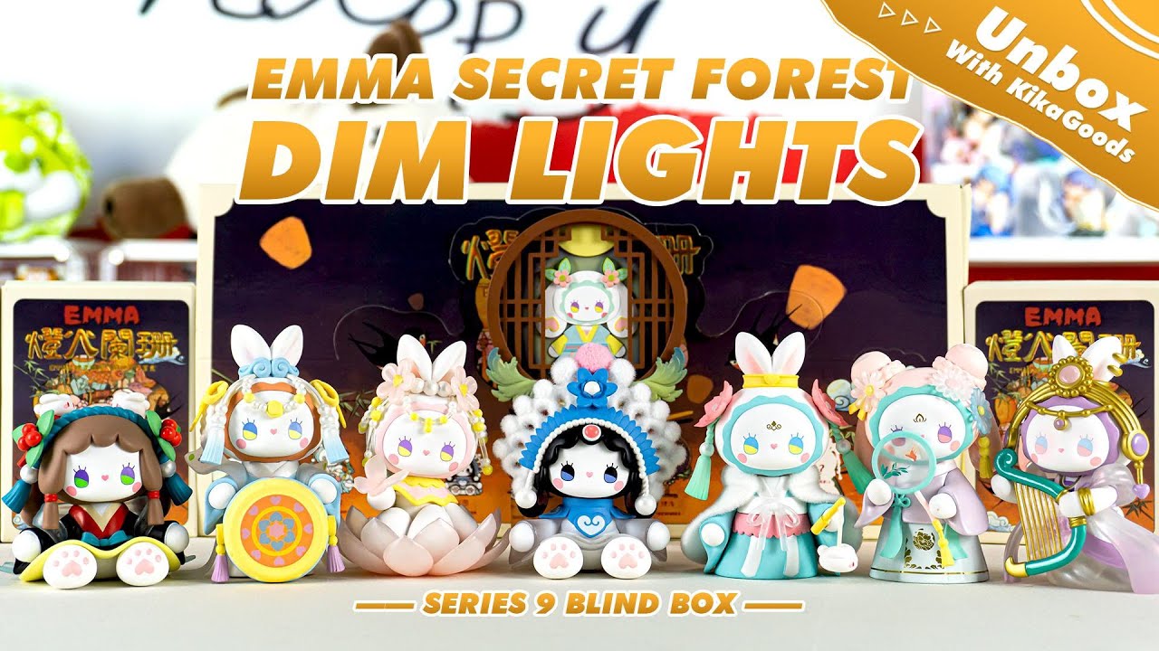 Unbox with KikaGoods | Emma Secret Forest Dim Lights Series 9 Blind Box