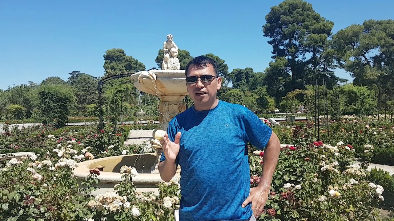 La Rosaleda, parque El Retiro en Madrid