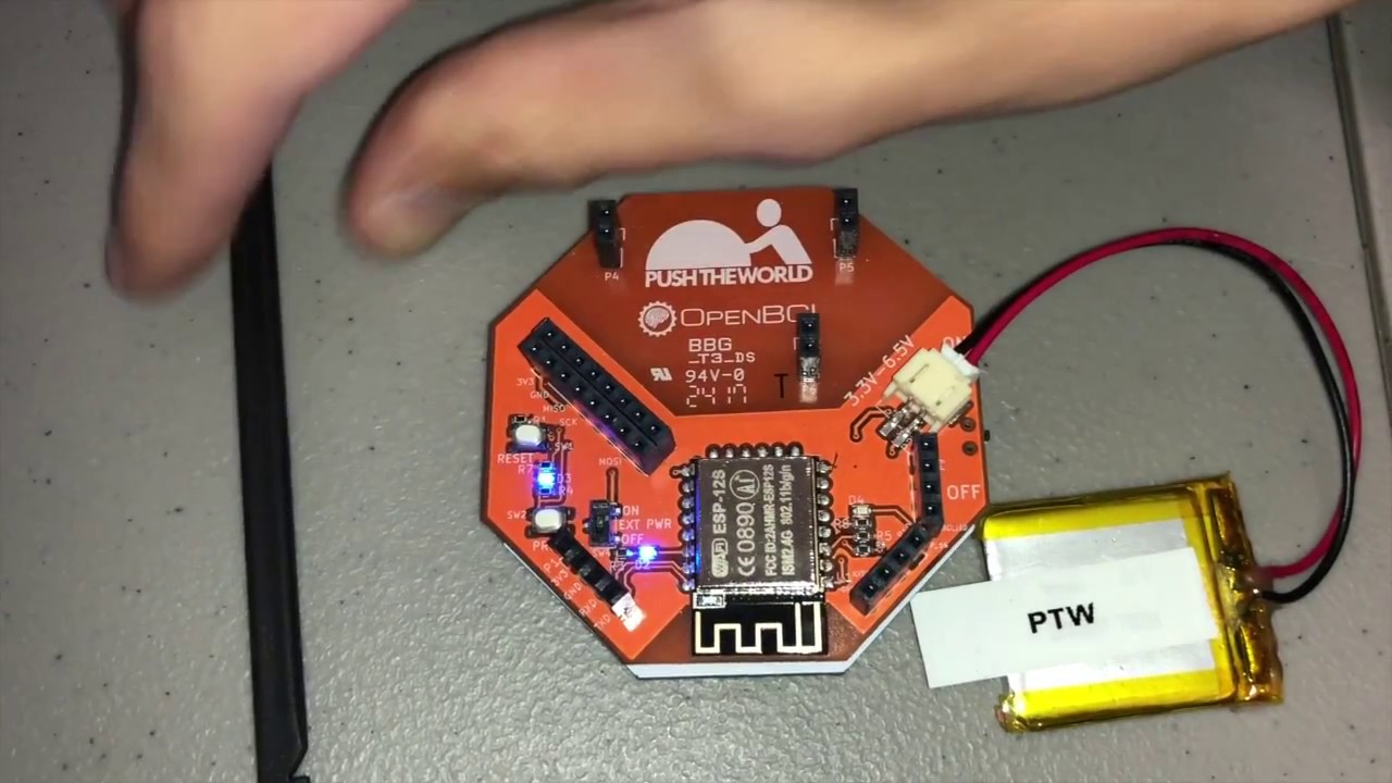 OpenBCI WiFi Shield - WiFi/WiFi Direct Demos - Windows 10