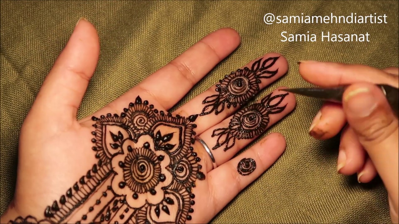 Latest Henna/Mehndi Design 2019 || Samia Hasanat