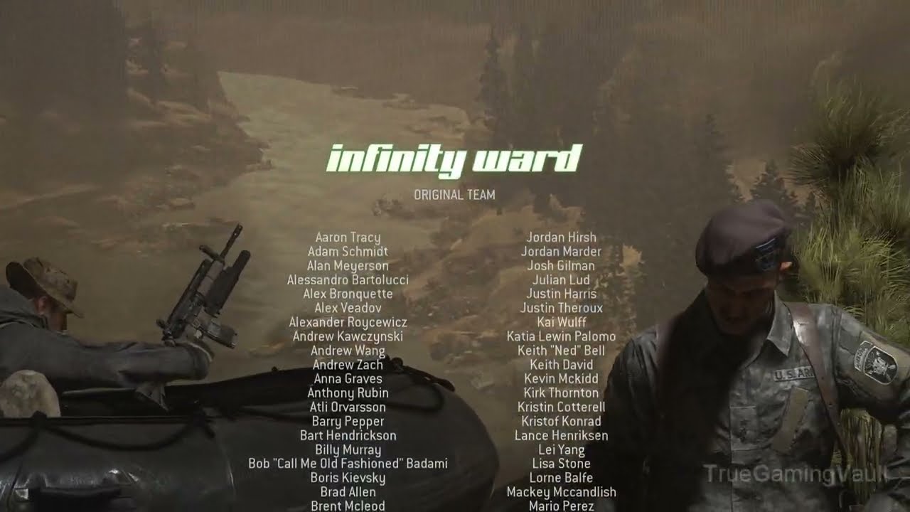 Call of Duty: Modern Warfare 2 Campaign Remastered - End Game Credits