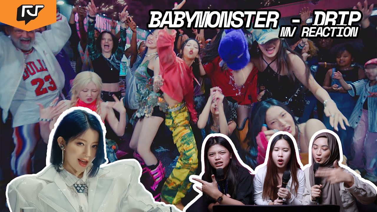 BABYMONSTER - 'DRIP' M/V | #TAEYANGTEAM REACTION TIME (INDONESIAN)