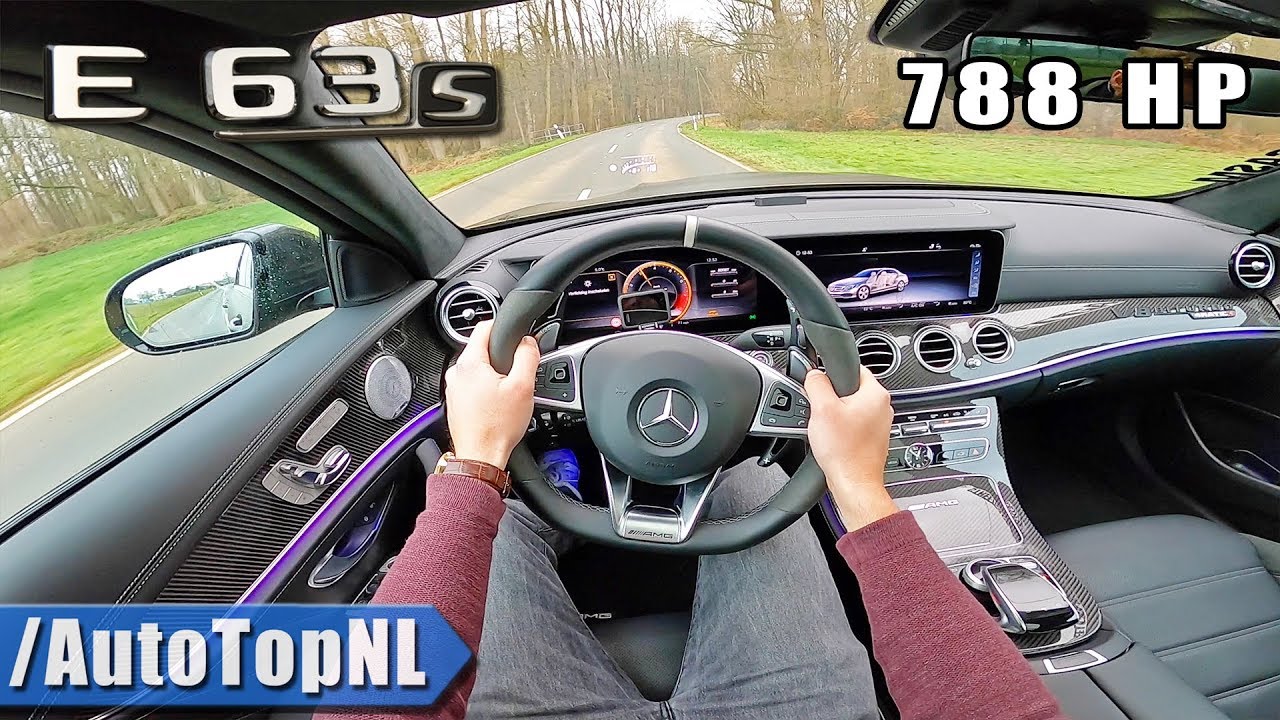 788HP Mercedes AMG E63 S 4Matic+ POV Test Drive by AutoTopNL