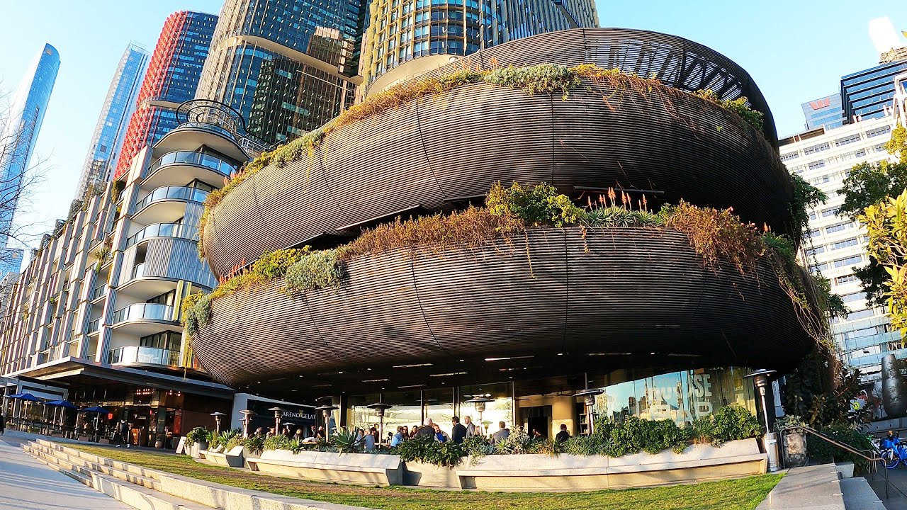 Sydney Australia Walking Tour [4K]  - Barangaroo to Darling Harbour