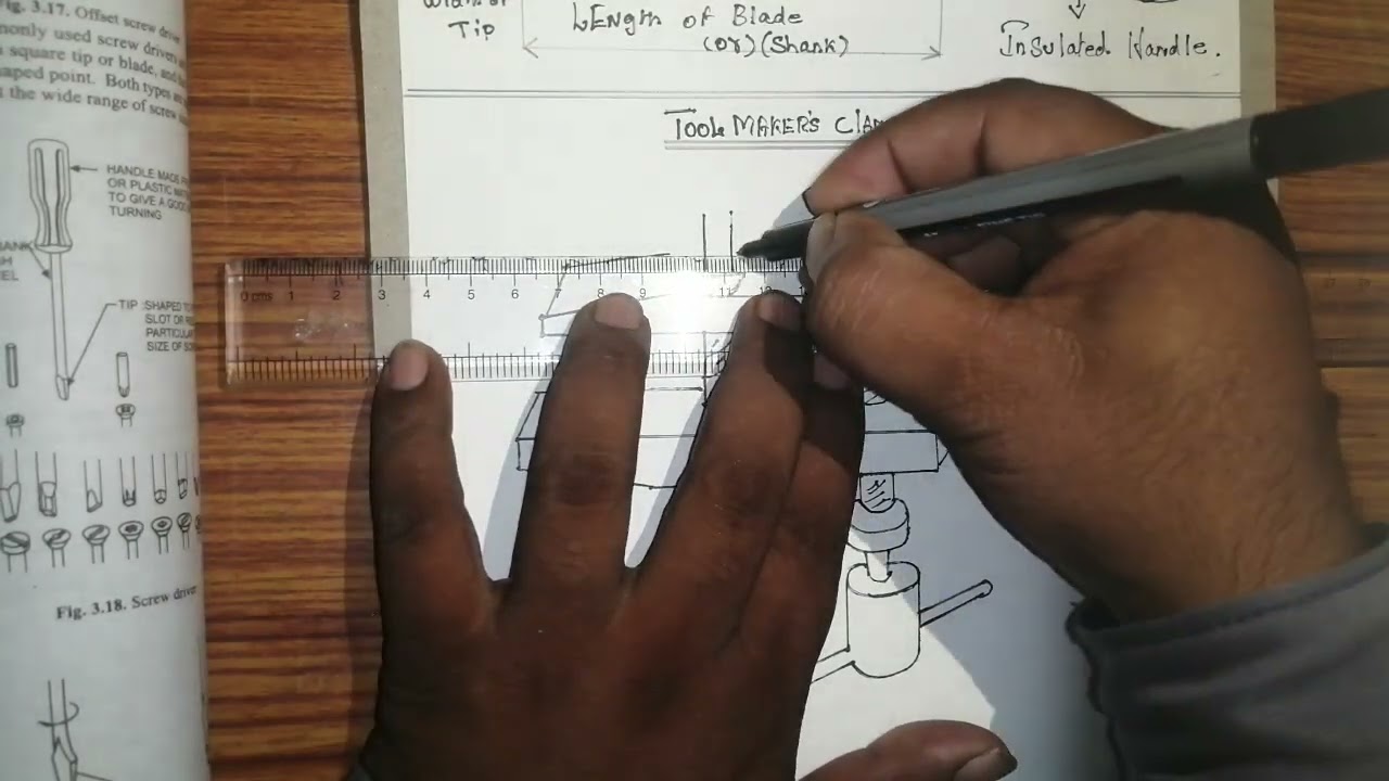 how to draw tool maker clamp #iti #2d #3d #toolmaker clamp#diploma #welding#mechanical tool maker's