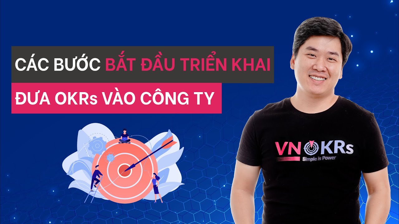 Các bước bắt đầu triển khai đưa OKRs vào công ty