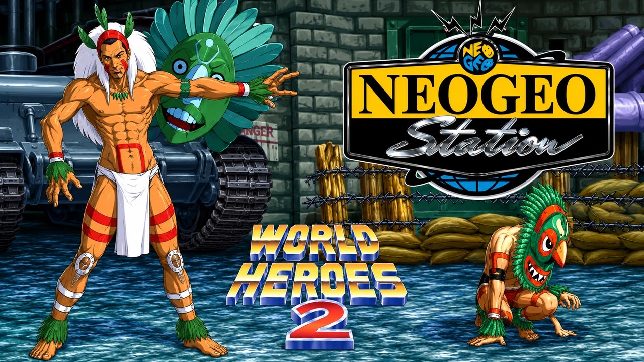 World Heroes 2 Lev 8 Mudman (Mud Men) No Lose Playthrough