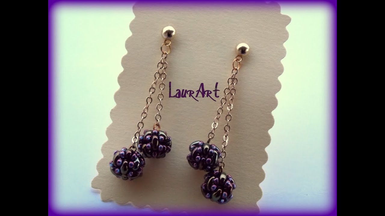 DIY TUTORIAL: orecchini  Twins / Twins earrings