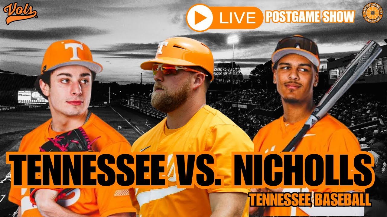 Tennessee vs. Nicholls Friday Night Live Postgame Show