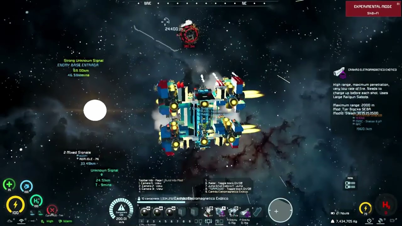 Space Engineers - EL JEFE, la caída del Huacamayo y la furia del Periquito volverá