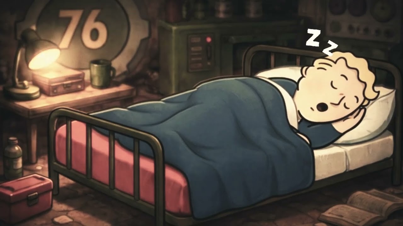 Fallout style music to sleep well. Guardian. Level of relax 9