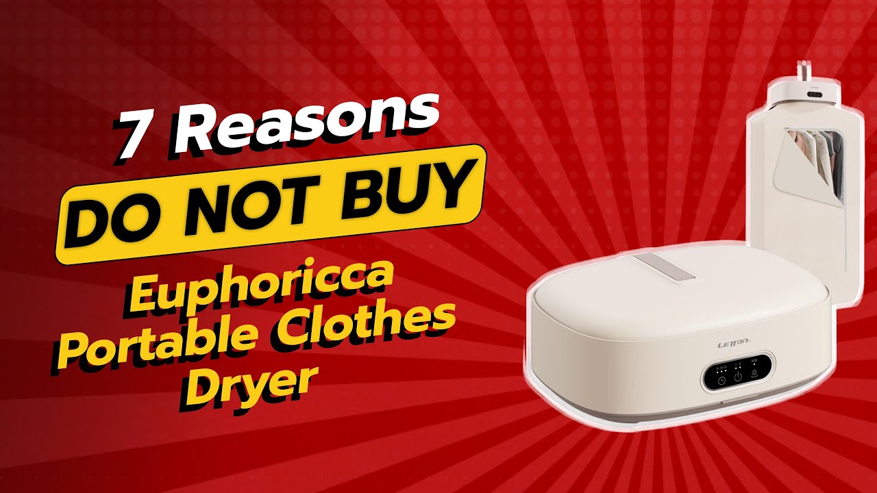 Euphoricca Portable Clothes Dryer | 7 Shocking Reasons NOT to Buy! 🚫💔