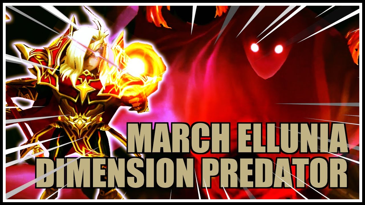 Summoners War - March 2022 Fire Ellunia Dimension Predator F2P Guide - Fire Team vs Fire Predator