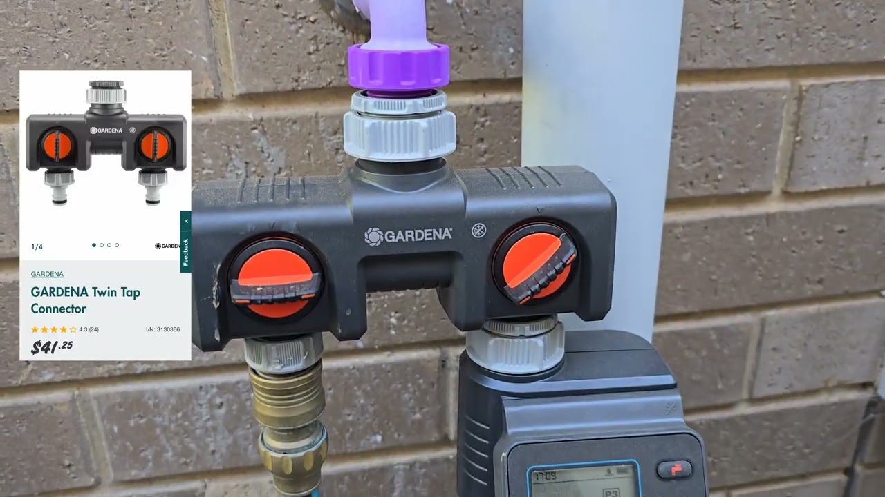 I just setup an automatic lawn watering system 