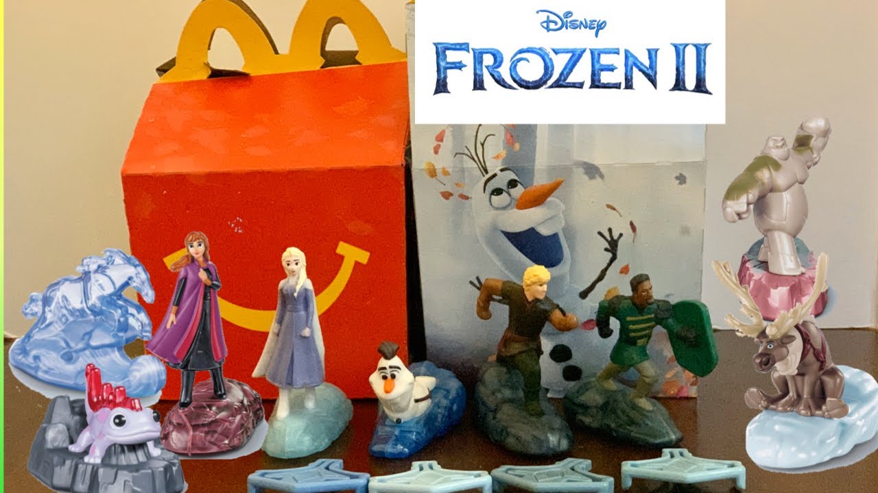Frozen 2 McDonald&rsquo;s Happy Meal Toys 2019