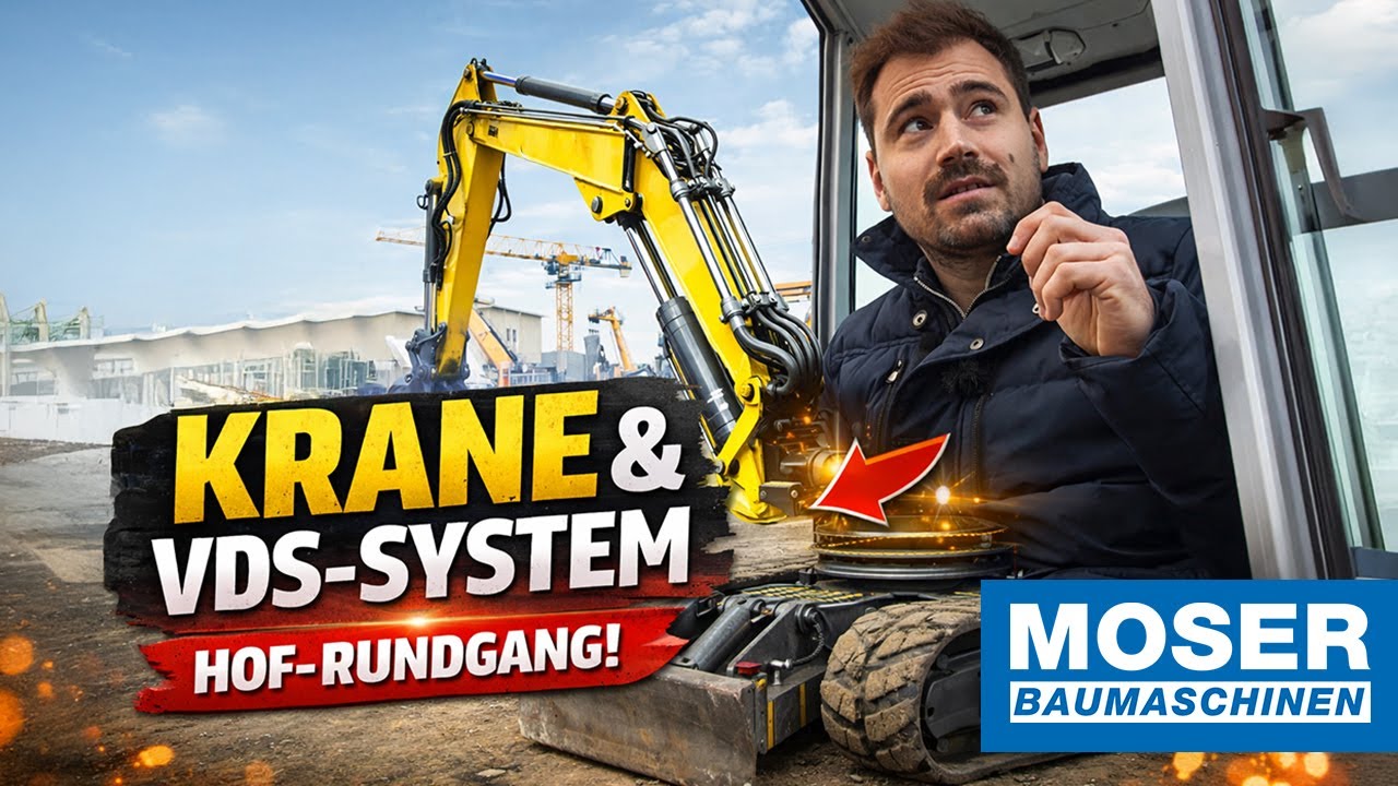 Krane & Wacker Neuson VDS-System erklärt | VLOG
