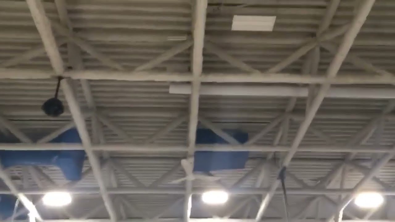 Industrial/Commercial Ceiling Fans in a library