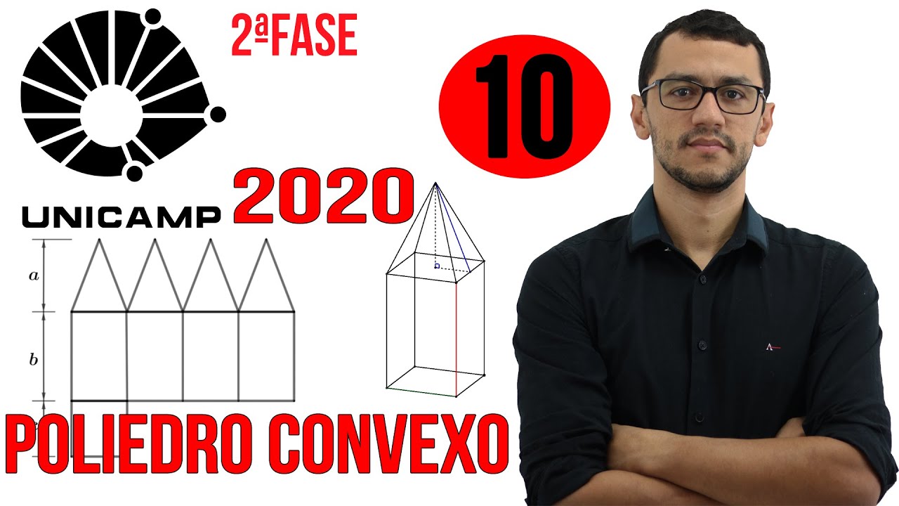 UNICAMP 2020 | Questão 10 | Segunda Fase Matemática | Poliedro Convexo