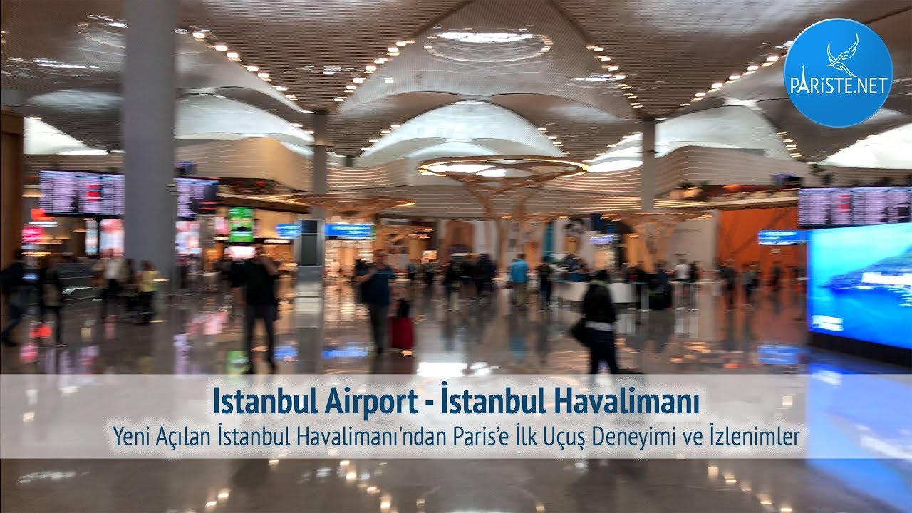 Yeni A&ccedil;ılan İstanbul Havalimanı'ndan Yurt Dışına İlk U&ccedil;uş Deneyimi ve İzlenimler