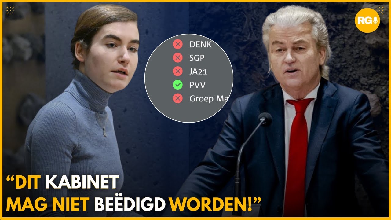Lidewij de Vos en Geert Wilders dienen moties in tijdens debat over het coalitieakkoord
