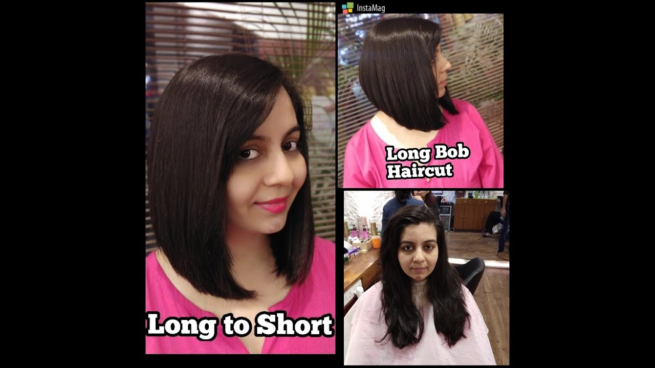 Long to Short Haircut - Easy Long Bob Haircut Tutorial Hindi -Haircut Expert by Shyama's Makeover
