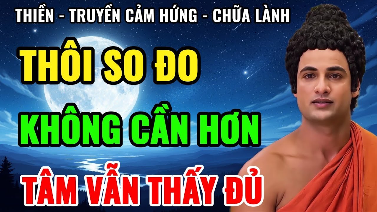 Khi Không Còn So Đo – Đời Tự Nhiên Nhẹ | Một Bài Pháp Cho Người Muốn Sống An Lạc Và Chữa Lành