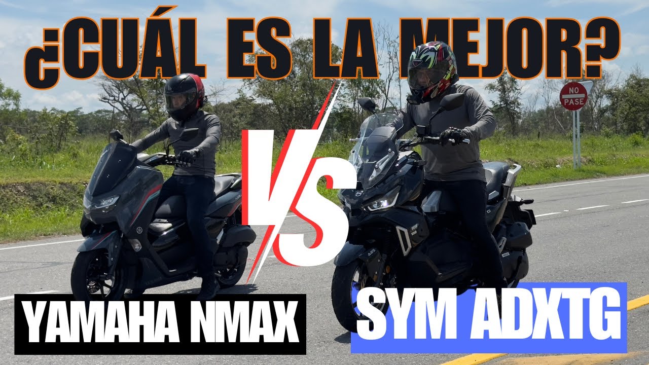 🔴😱 Comparativo entre Yamaha Nmax vs. SYM ADXTG 150. Uno dejó de SER EL REY. ¿Cuál sí cuál no?