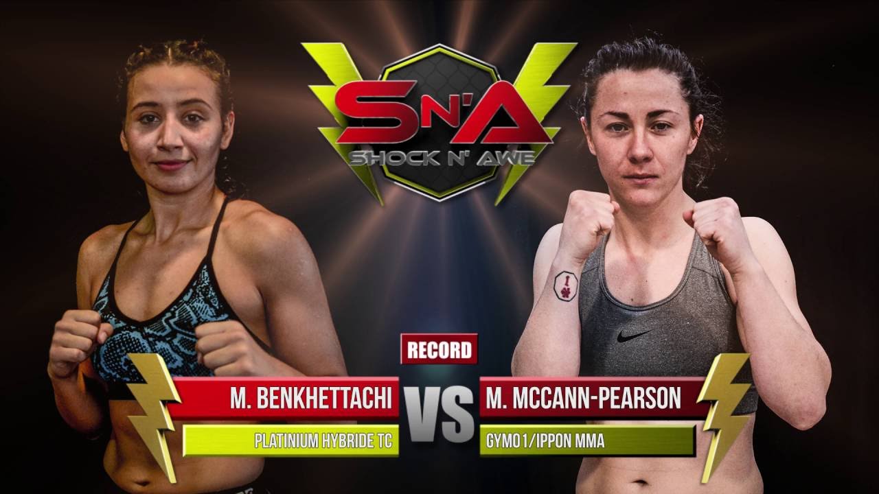 Macicilia Benkhettachi vs Molly McCann Pro MMA Flyweight Title Shock N Awe 23