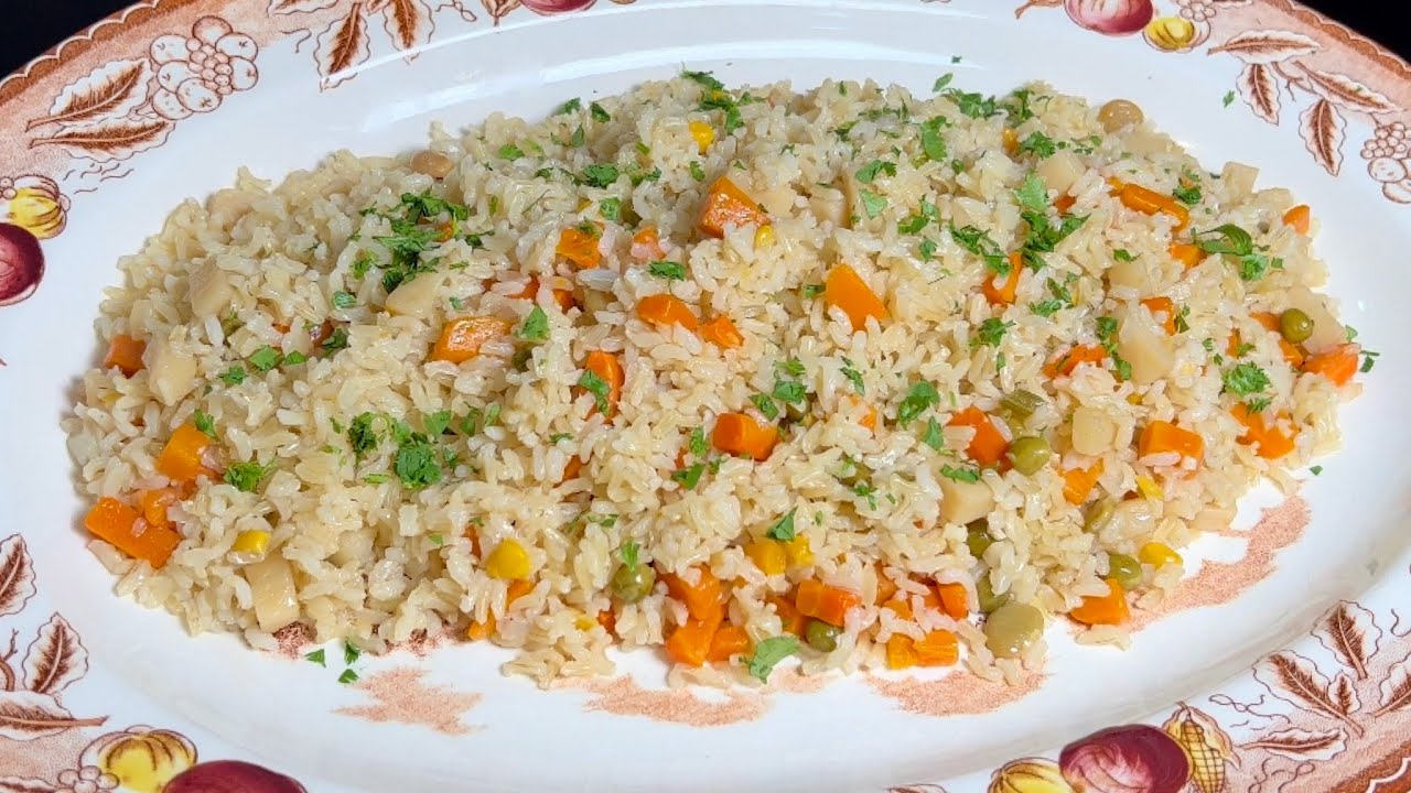 COMO HACER ARROZ INTEGRAL USANDO MÉTODO NUNCA ANTES VISTO FÁCIL Y RIQUÍSIMO / RECETAS SALUDABLES