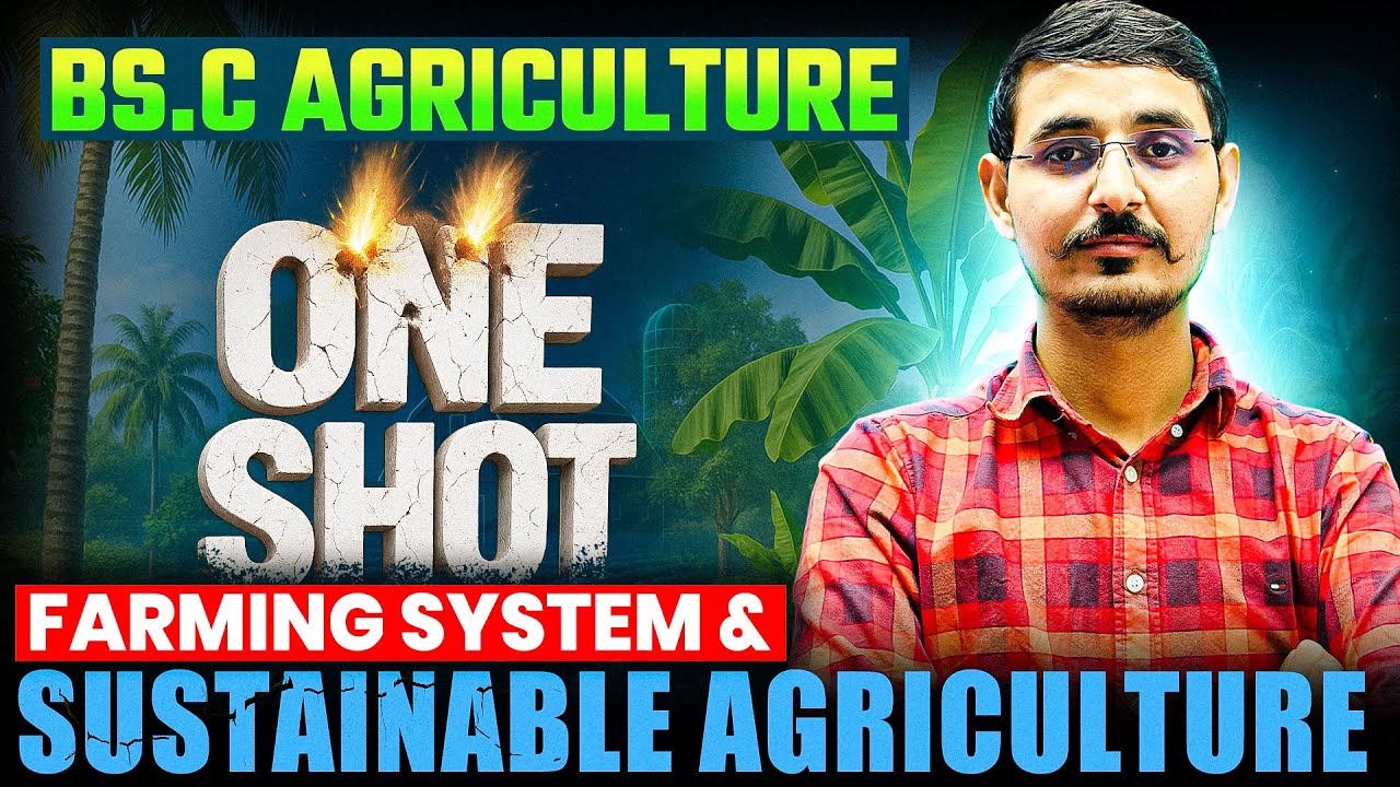 Farming System & Sustainable Agriculture One Shot class | Bsc Agriculture 4th Semester |
