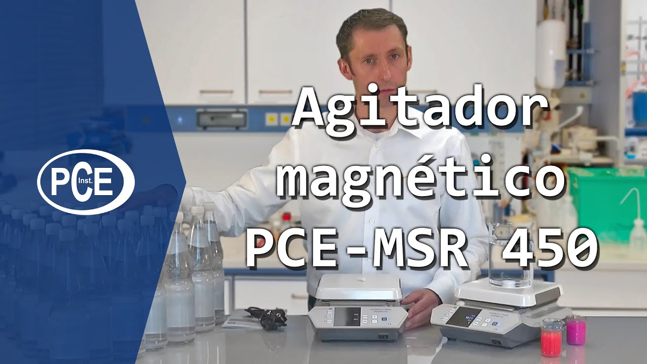 Agitador magn&eacute;tico PCE-MSR 450 de #PCEInstruments que permite agitar hasta 20 litros