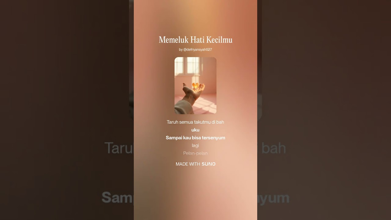 defyan-Memeluk Hati Kecilmu